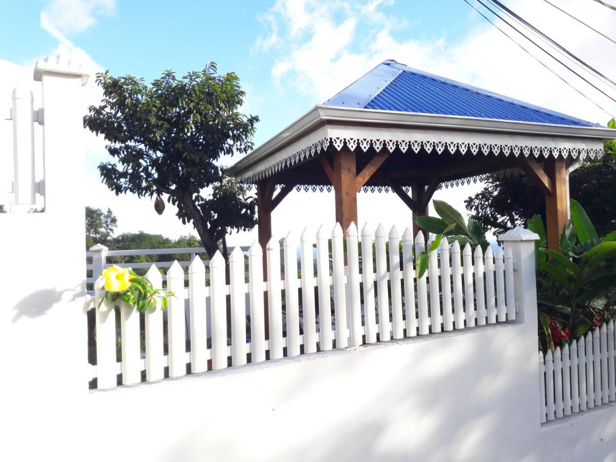 Belavue & Spa Prive, Avec Vue Panoramique Sur Mer, Jardin Creole Paysager, Jacuzzi Prive Bouillante Exterior foto
